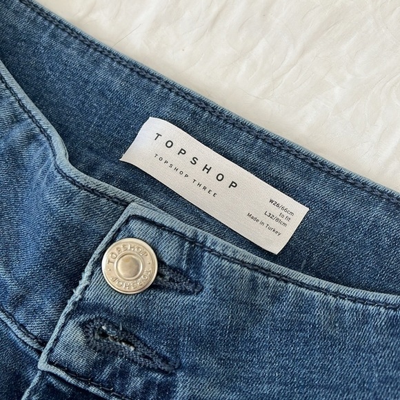 Topshop High-Waist Flare Jeans, like new ✨ - Picture 3 of 8